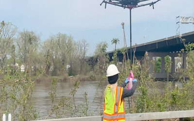 Water sampling with a drone