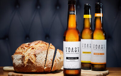 Craft beer from surplus bread